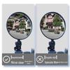 Universal Wide-Angle Convex Rearview Mirror for Electric and Mountain Bicycles