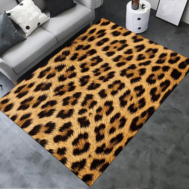 2025 New Leopard Print Carpet Rug for Living Room Bedroom Home Sofa Decoration,Kids Play Non-slip Floor Mat15