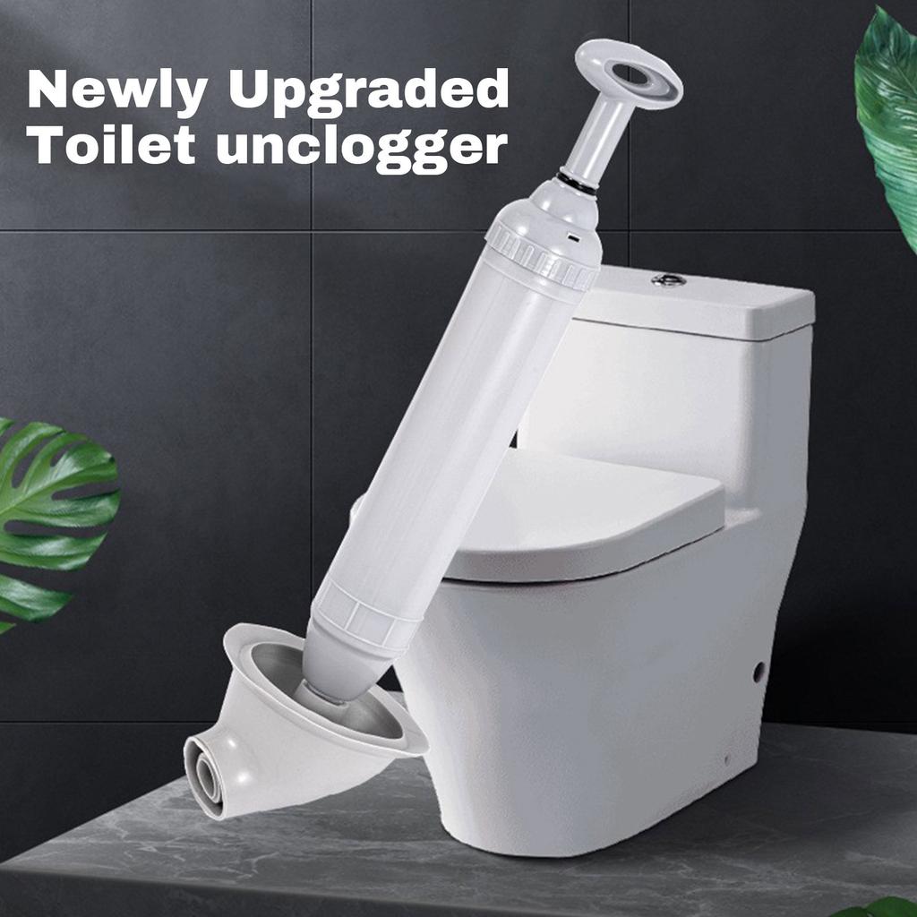 Toilet Unclogger, Leather Handle, Unclogger, Toilet Pointed Suction Cup