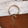 Lucky Bell Woven Rope Bracelet, Retro Guochao Adjustable Plain Circle Women'S Niche Design Jewelry