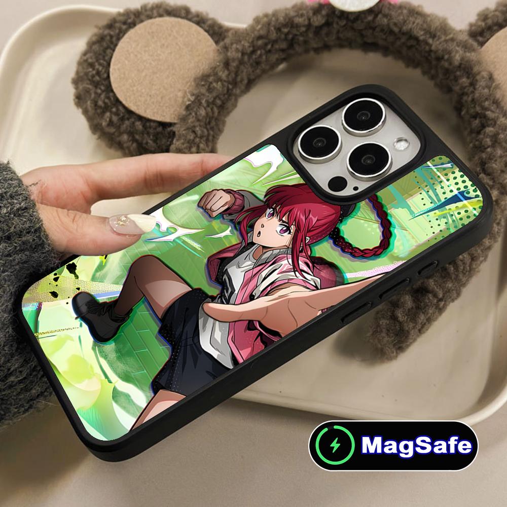Sakamoto Days Lu Mobile Phone Case for iPhone 17 16 15 14 13 12 11 Air Pro Max Plus Magsafe Matte Surface Colorful Cover Cover