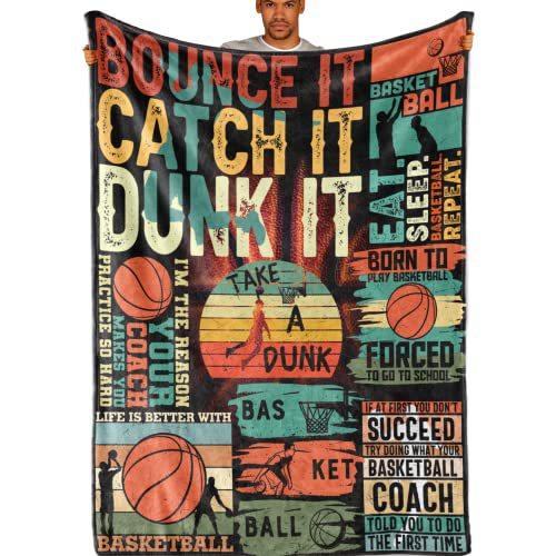 Basketball Flannel Blanket Living Room Bedroom Blanket Office Nap Blanket Direct Supply