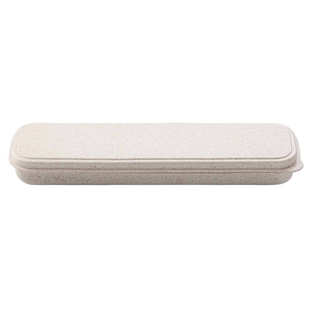 Natural Wood Barley Straw Box Chopsticks Pouch 18cm Chopsticks, Spoon, Holder, Included,