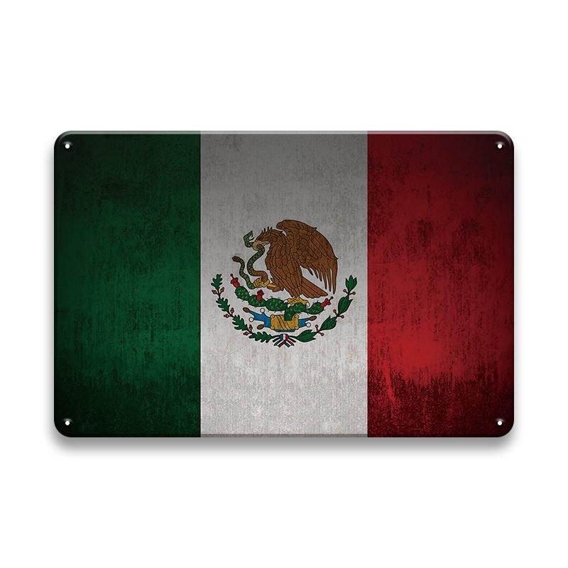 INEED Decor Land Vlag Vintage Posters Plaquette Metalen Bord Muur Kunst Decoratie Tin Bord Bar Pub Woonkamer Thuis Ijzer schilderen