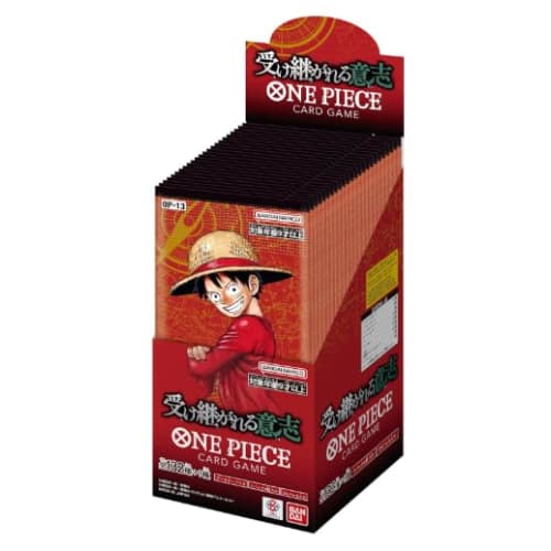 [Authentisch/Enthält 2 Werbepacks] Bandai One Piece Kartenspiel: Geerbter Wille [OP-13] (Box) 24 Packungen