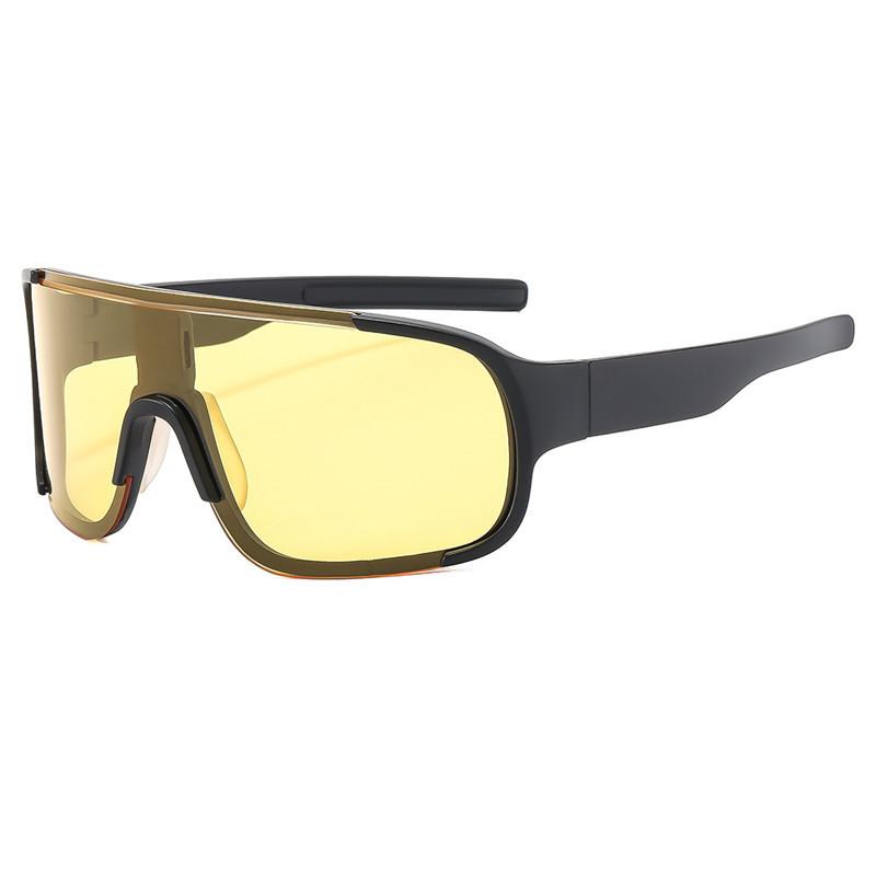 JYL TS Oversized Sunglasses Unisex UV Protection Cycling Outdoor T841 A-5132 темно-зеленого