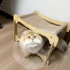 Double-Layer Cat Scratching Post Bed - Sisal Scratching Pad & Resting Perch, Space-Saving Indoor Cat Furniture for Multiple Cats