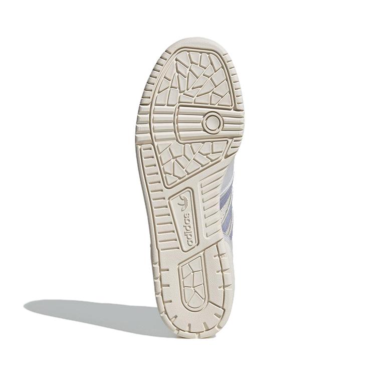 adidas Originals Rivalry Low Chaussures de Skate Basse Simples Quotidiennes Baskets Femme Blanc Violet IH0502