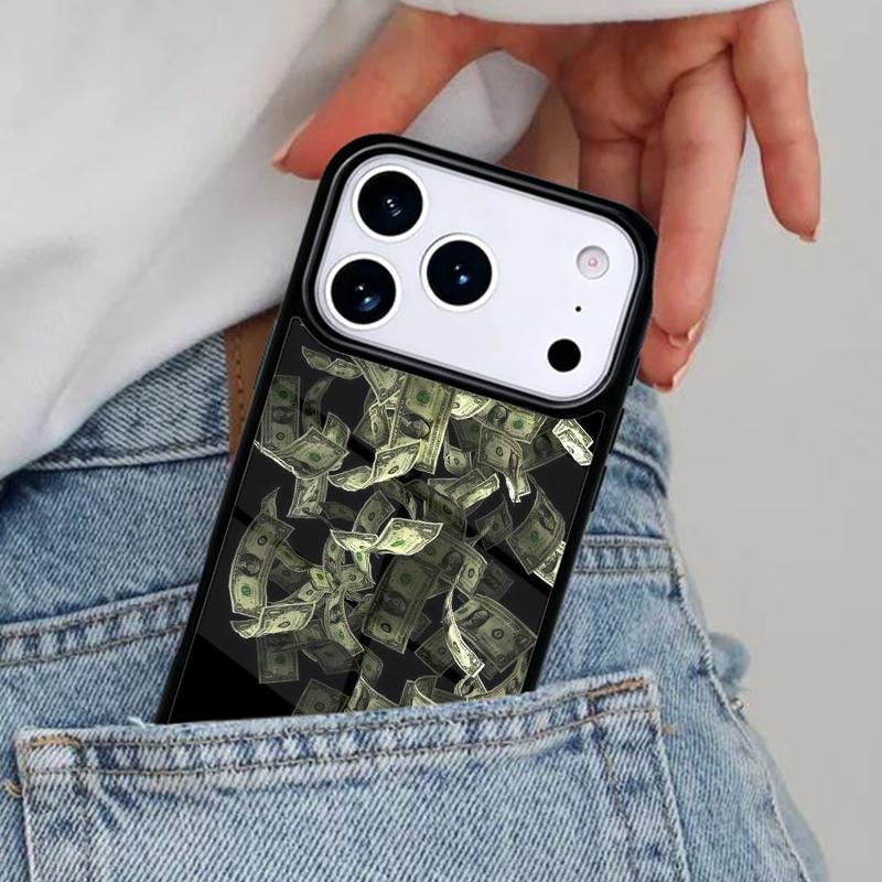

Money Dollars Cash Phone Case for iPhone 17ProMax 12 13 14 15 16e 17 Pro Max Plus Air Cover iPhone 13 Pro