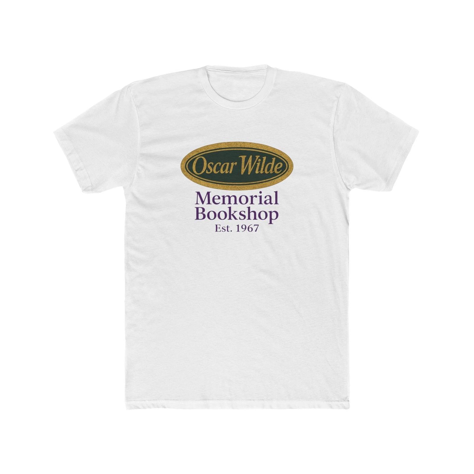 

OSCAR WILDE bookstore Gay Men s Cotton Crew Tee New York City M