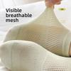 5 Pairs of Women's Summer Breathable Thin Cotton Shallow Mouth Invisible Off with 7A Antibacterial and Deodorant Boneless Socks