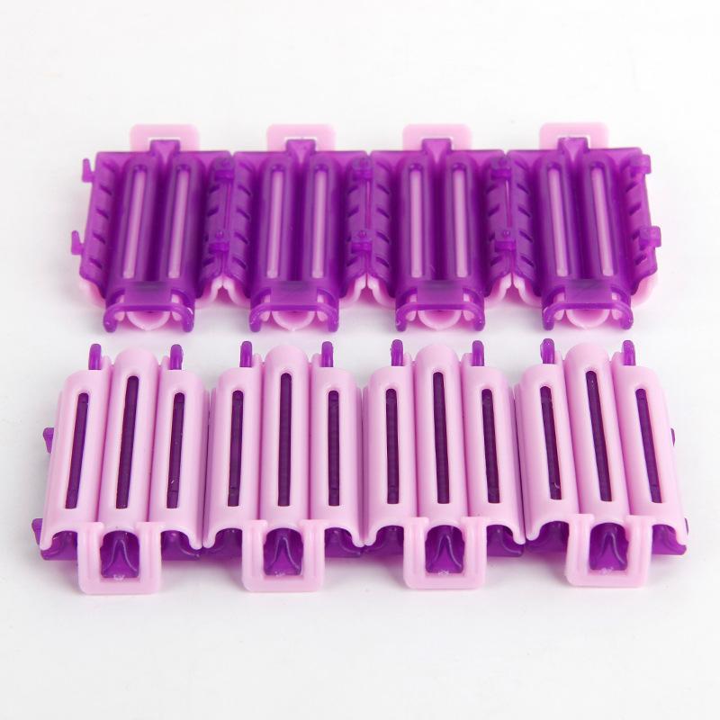 50pcs Hair Clip Wave Perm Rod Bars Corn Curler DIY Fluffy Clamps Rollers Fluffy Hair Roots Perm Hair Styler Formers flexi