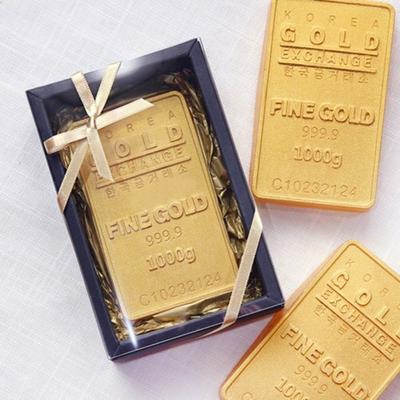Gold Bar Natural Soap, 1 Piece 120g
