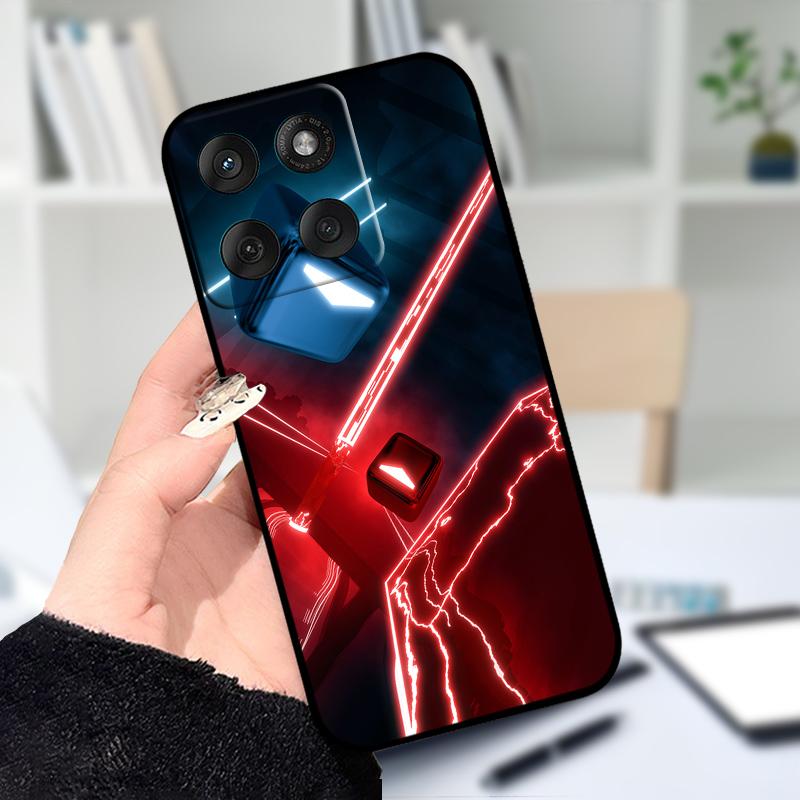 Dla Motorola Edge 60 Fusion Miękkie Etui XT2503-4 Uroczy Kreskówkowy Silikonowy Pokrowiec TPU na Telefon Dla Moto Edge 60Fusion 5G Ochronne Fundas