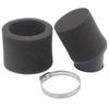 44mm 45mm 46mm Angled Air Filter Cleaner 50cc 70cc 90cc 110cc 125cc Motorcycle ATV Go Kart Moped Pit Dirt Super Pocket Mini Bike