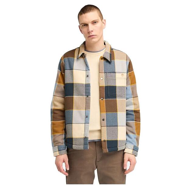 

Timberland Sherpa Lined Plaid overshirt 3XL