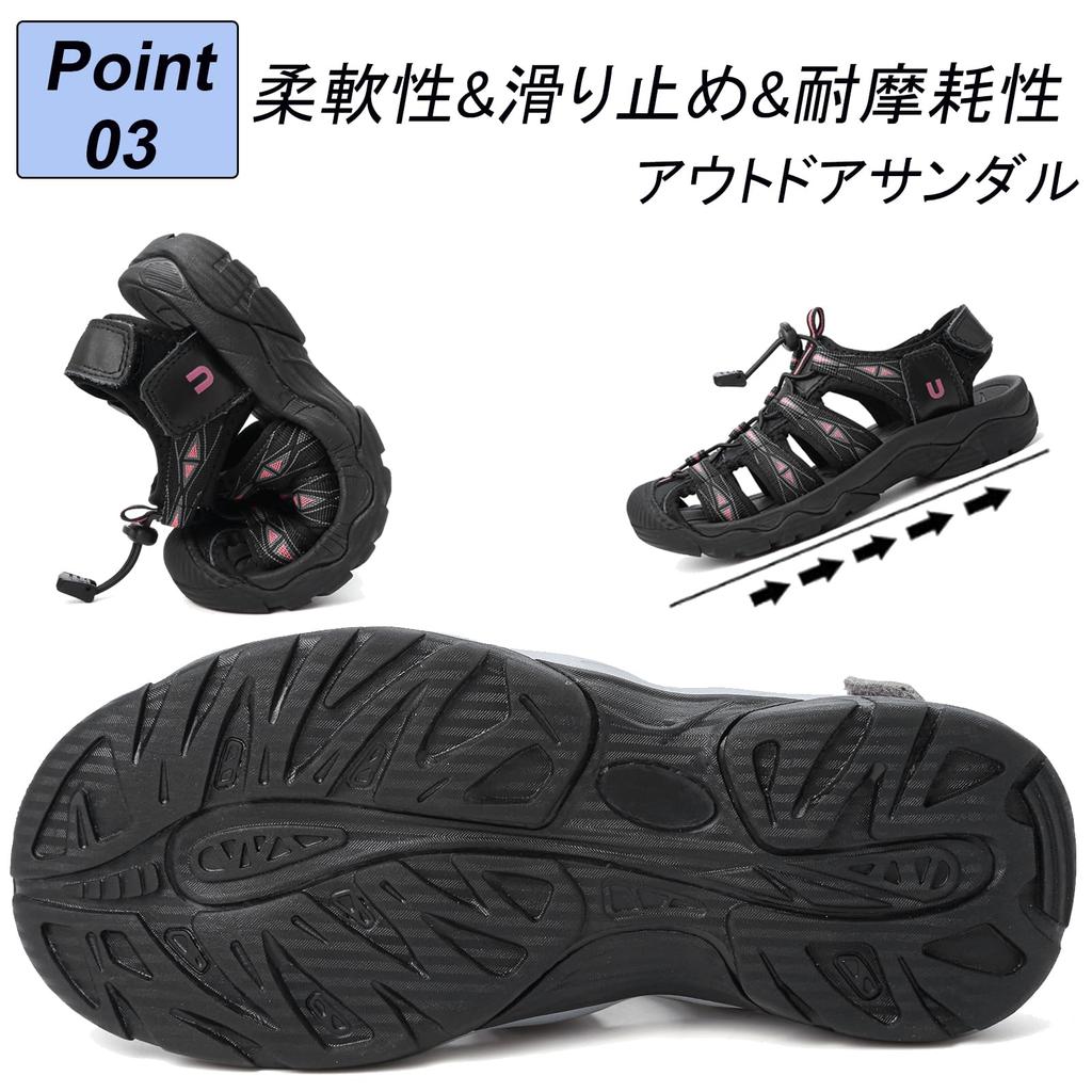 Sport Strand Bergsteigen Dick Schnell Langlebig [Lvptsh] Damen Sandalen, Sandalen, Outdoor, Trekking, Sandalen, Amphibisch, Sohle, Bequem,