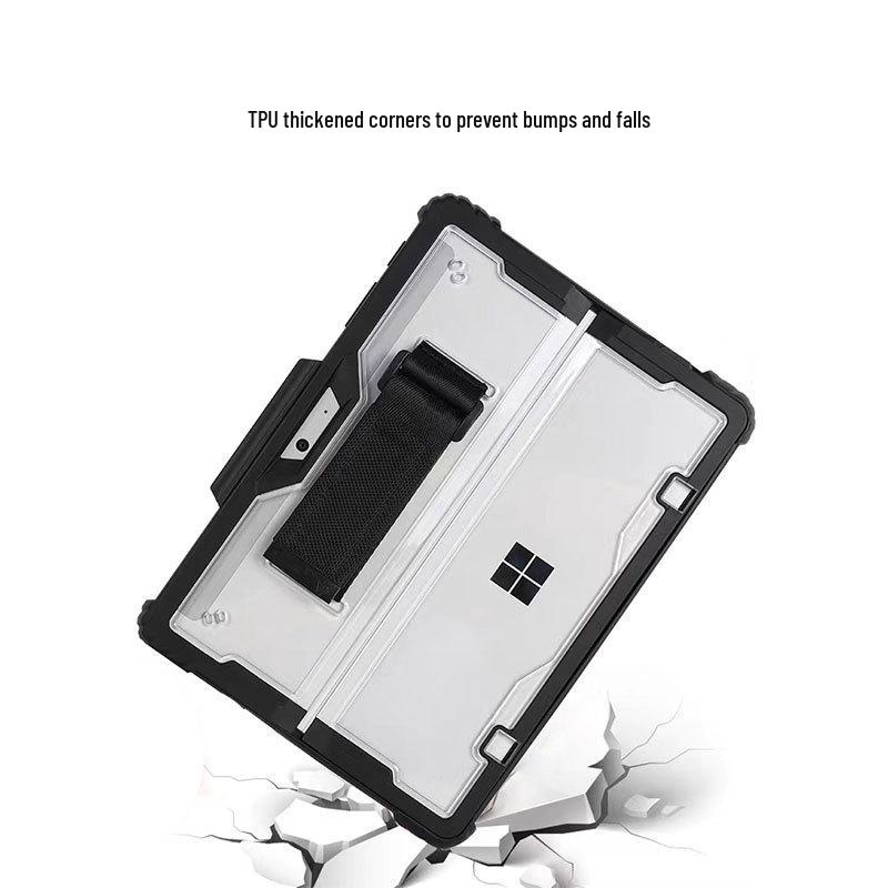 Pro Protective Surface Case: Drop-Proof for Pro Models with Durable Plastic Shell & Go1234 Keyboard Shell