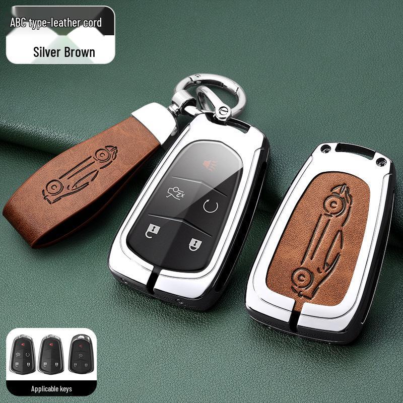 Cadillac XT5, CT5, XT4, XT6, CT6, XTS, ATSL, CT4 Premium Metal Key Cover
