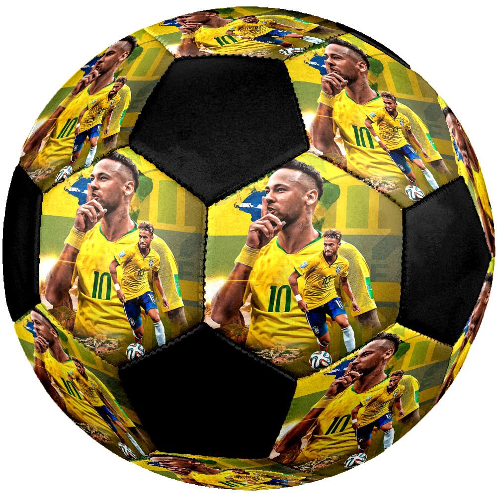 1 Stück Neymar Fußball Größe 5 Hallenfußball Mode Bunt Hinterhofspiel - Großartig für Sportfans Geschenk HE44
