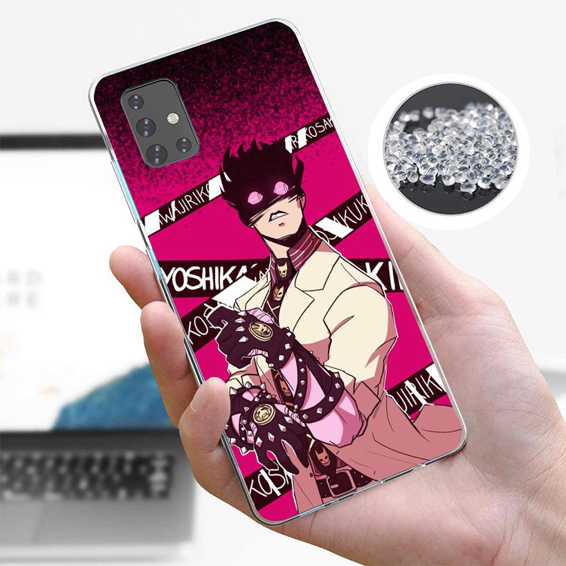 JoJo Adventure Killer Queen Phone Case For Samsung Galaxy A52 A32 A22 A12 A51 A31 A50S A30S A20S A10S Note 20 Ultra 10 Plus S10