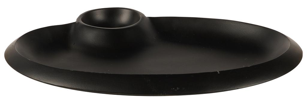 Trifri Serving Plate Appetizer Chip Dip Platter Restaurantware Handle Tray Snack Dessert Plate Utensil Kitchenware Serving