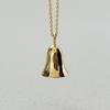 Eveningbell [silver925] Glossy Bell Necklace (2color)