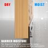 Door Seam Bottom Sealing Strip Soft Hard PVC Composite Insect Proof Dustproof Soundproof for Apartment Rental Home Use