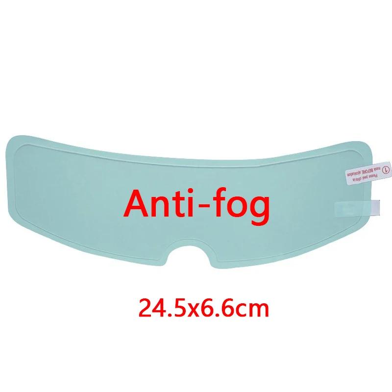 Motorcycle Helmet Anti-Fog & Rain Film – Durable Nano Coating Clear Sticker for Safety Driving, Motorbike Visor Accessory