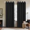 Winter Warm Quilted  Folder Cotton 100% Blackout Curtains Thermal Insulated Warm Curtains for Living Room, Bedroom Window Decor Add Cotton Curtains