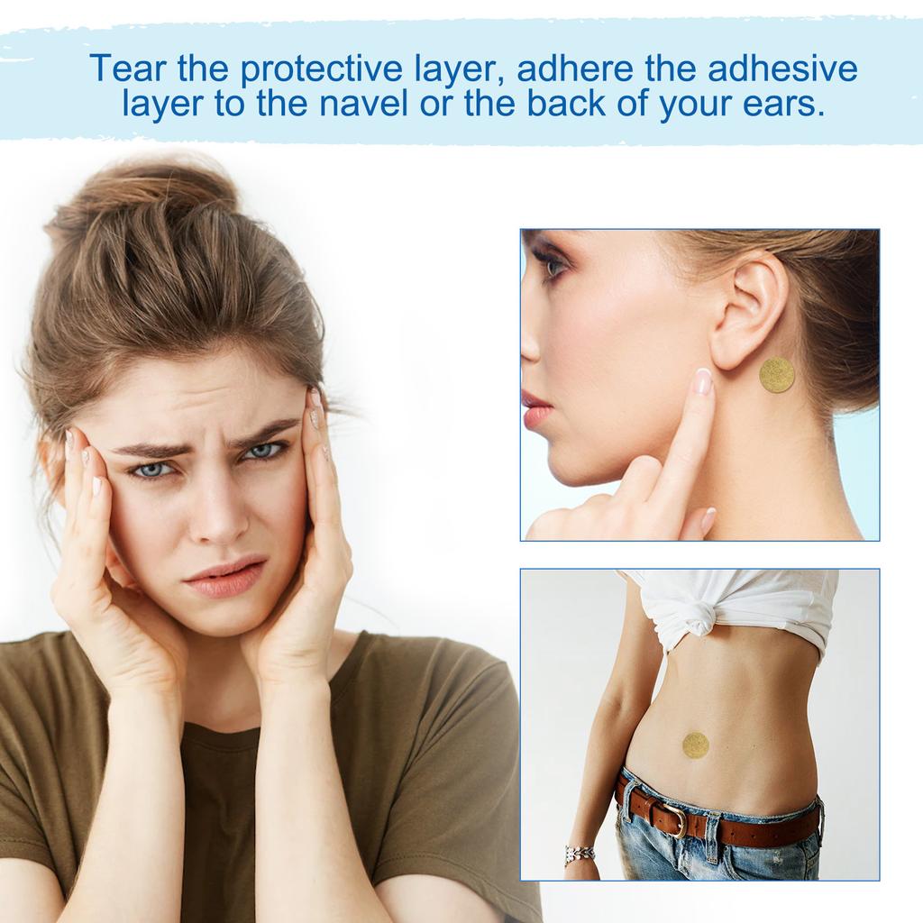 Dizziness Patches, Motion Sickness Patches, Portable Travel Patches (40 Patches)