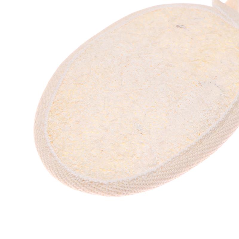 Přírodní lufa na tělo koupelová exfoliační houba měkký sprchový kartáč čisticí podložka exfoliační sprchová houba nástroj pro péči o pokožku těla