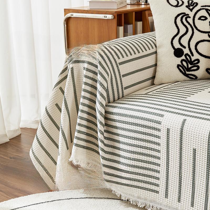 Sofa Cover Towel Ins Style Nordic Sofa Blanket Cover Towel All-Inclusive Universal Sofa Cover Four Seasons Universal Pad