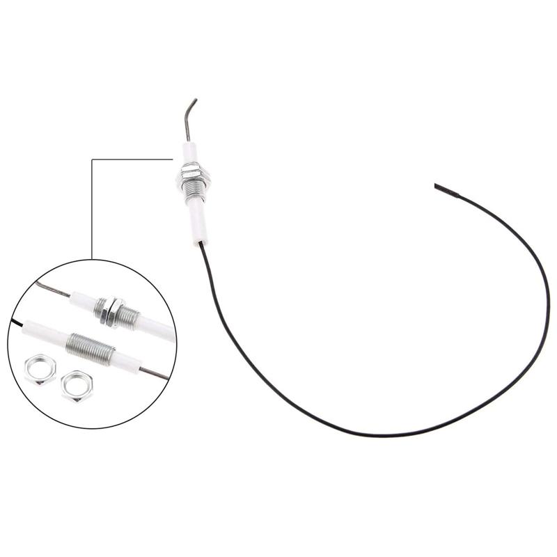Gas Grill Heater Cooker Range Stove Spare Parts Igniter Ceramic Electrode with Cable Ceramic Ignition Needle Accessories