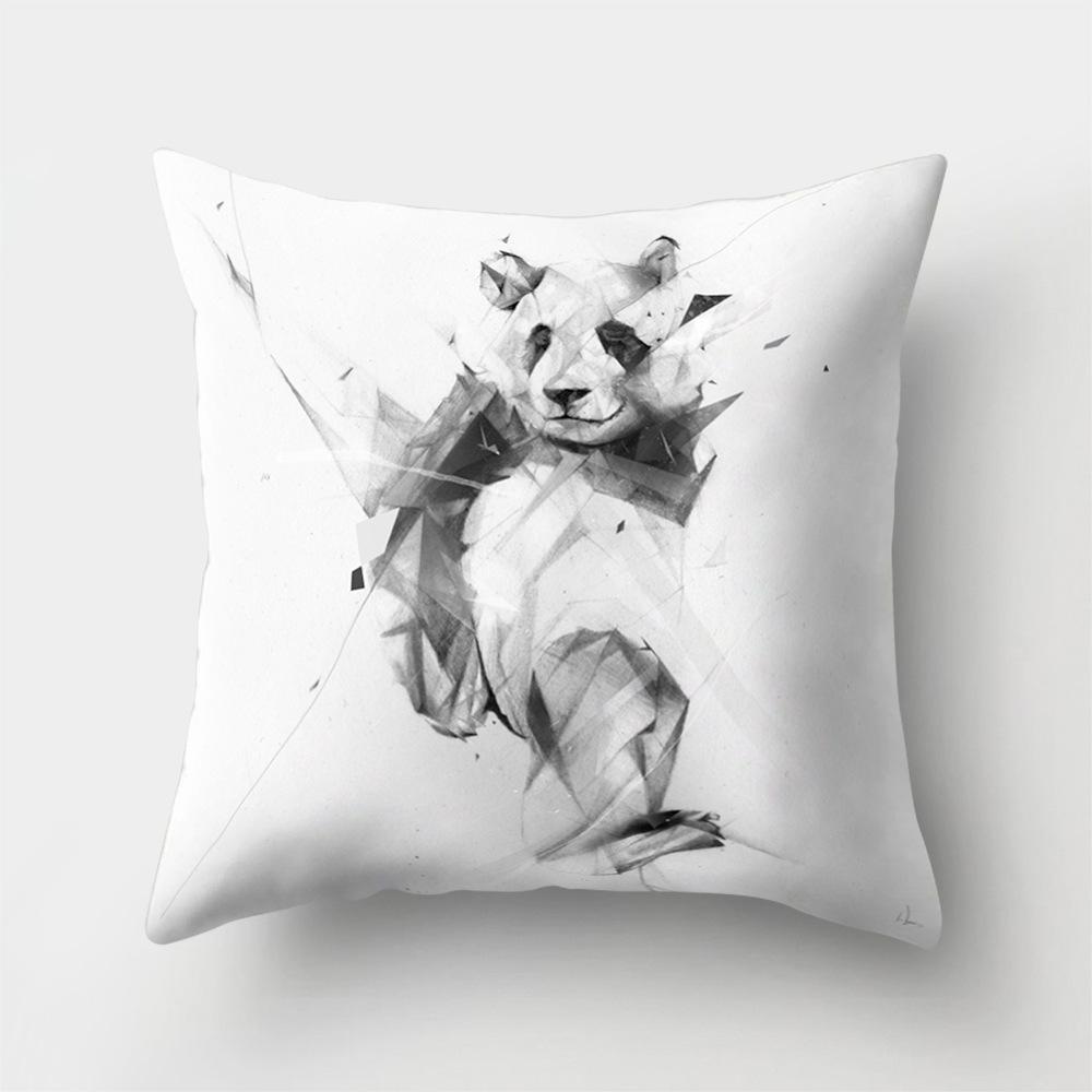 

Polyester Sofa Pillow Case Creative Home Yiwu Pillow Car Cushion 45 * 45 without pillow core