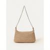 New Arrival Fashionable Bohemian Style Woven Rattan Bag with Chain Strap, Shoulder Bag, Suitable for Daily Casual, Vacation, Shopping