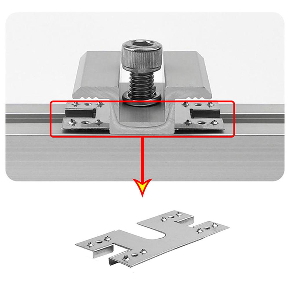 50 Stück 28x50mm Solarpanel Erdungsklemme Unterlegscheibe Abstandshalter 304 Edelstahl Solarpanel Photovoltaik Leitblech