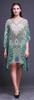 Phagun Short Caftan Midi Dress Beach Swimwear Cover Up Womens Kaftan