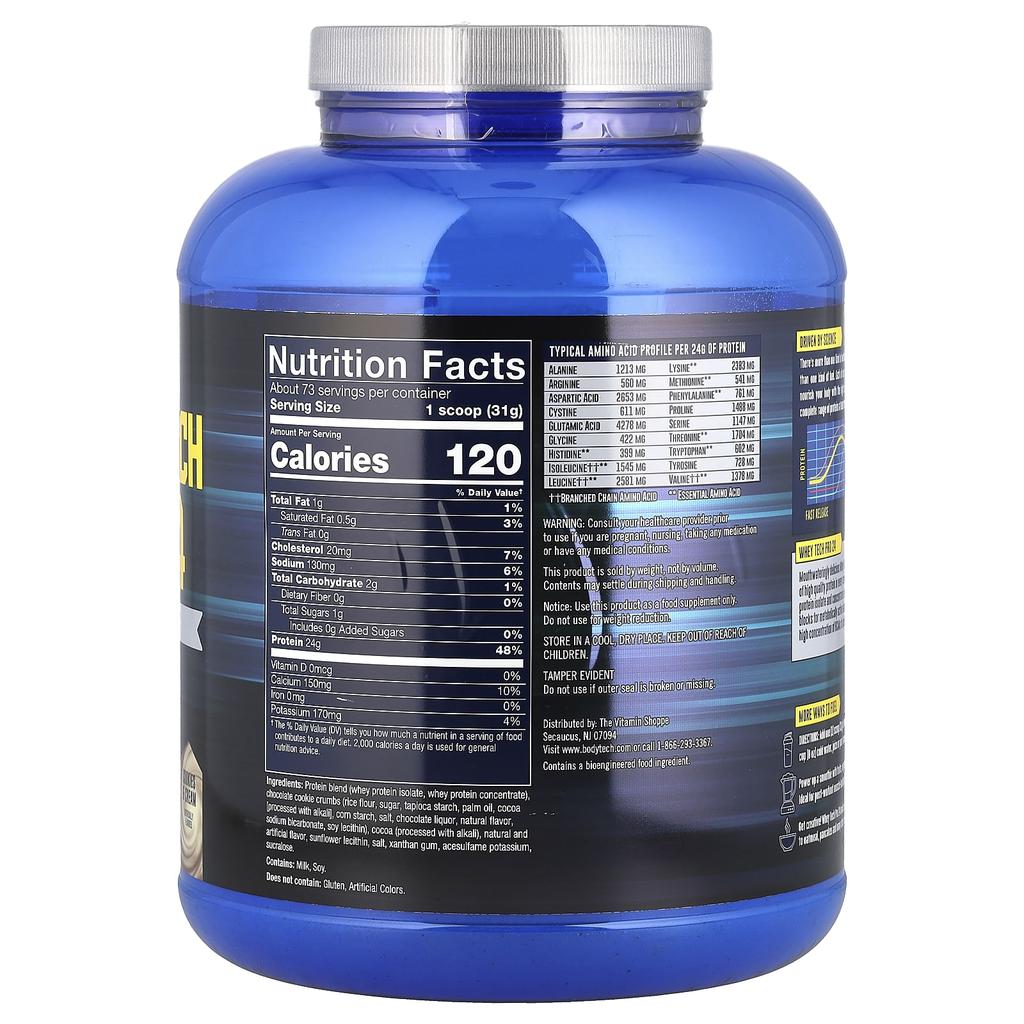 Whey Tech Pro 24, Cookies & Cream, 2.27Kg(5Lbs)