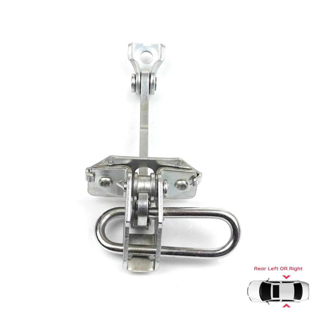 BDP1283 Zadní levý nebo pravý závěs dveří, brzdový doraz, omezovač popruhů pro Fiat Idea Lancia Musa 350 2004-2012 51782471