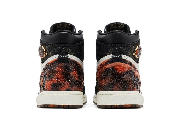 Zapatillas para Hombre Nike Jordan 1 Retro High OG Año del Dragón Xuanwu Negro/Crema/Negro/Multicolor