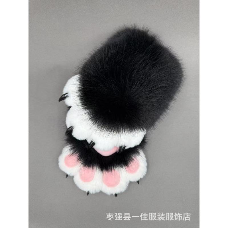Furui beast, finished beast gloves, colored beast claws cosplay gloves, cat lady nails squeaking now One size fits all