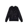 Adidas Originals Tie-Dye Hooded Drawstring Long-Sleeve Sweatshirt for Men, Black