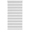 Doppelrollo Hellgrau 90x100 cm Stoffbreite 85,9 cm Polyester