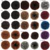Afro Puff Hair Bun Dreadlock Drawstring Ponytail with Curly Hair Chignon Synthetic Hairpiece Scrunchies for Women