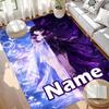 Custom Name Personalized Genshin Impact Print Carpet, Versatile Home Decor Rug, for Playroom, Apartment, Balcony, Entryway, Hallway Gift