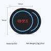 2026 Hot Sticker 2PCS Car Coasters Water Cup Slots Non-Slip Mat Waterproof Cup Pad For Volkswagen VW GTI Scirocco Jetta Beetle G
