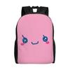 Custom 3D Printing Tamagotchies Cartoon Backpack for Girls Boys College School Travel Bags Women Men Bookbag Fits 15 Inch Laptop