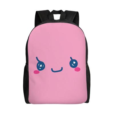 Custom 3D Printing Tamagotchies Cartoon Backpack for Girls Boys College School Travel Bags Women Men Bookbag Fits 15 Inch Laptop