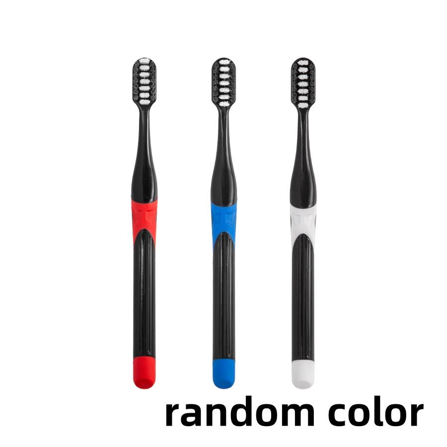 

Зубная щетка средней жесткости с высококачественными волнообразными спиральными отверстиями для взрослых, обладающая высокой очищающей способностью.